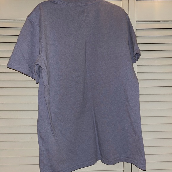 Carhartt Women’s Purple Pocket T-Shirt Loose Fit - Picture 2 of 4